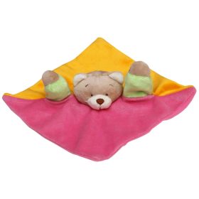   Baby bruin macikás játék plüss szundikendő kendő 20*20 cm színes