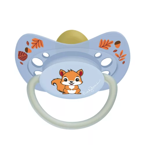 BabyBruin 2-es latex cseresznye világító játszócumi - mókus