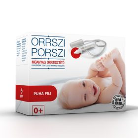    Orrszi Porszi műanyag orrszívó puha fejjel – porszívóra csatlakoztatható