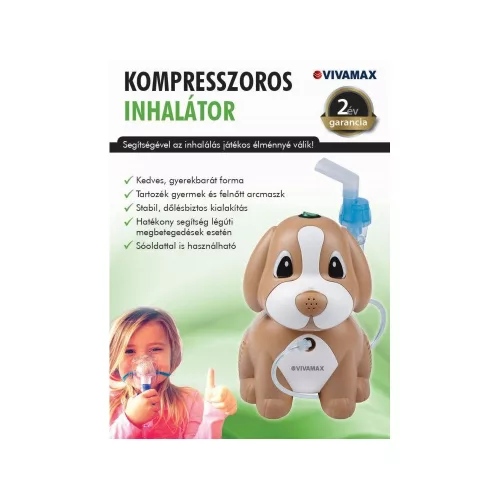 Vivamax Kompresszoros inhalátor "kutya"
