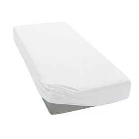 Pamut gumis és strech lepedő 80x160 cm - fehér