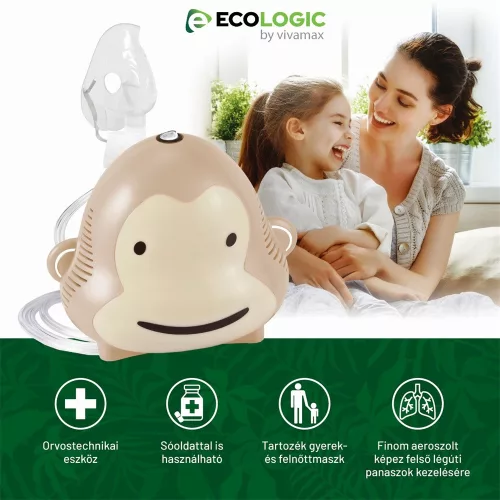 Ecologic Kompresszoros inhalátor "Dr.Bongo"