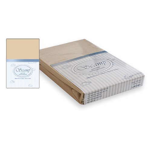 Pamut lepedõ strech pamut 60x120/70x140cm Bézs 