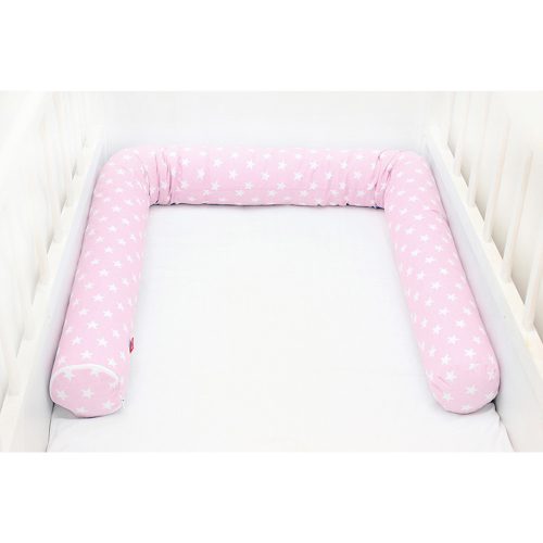 Pamut rácsvédõ hengerpárna 210cm Rosa Stars 210CM