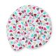 Pamut rácsvédõ hengerpárna 210cm Colorful Hearts 210CM