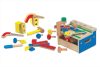 Melissa & Doug Fa készségfejlesztő játék, Barkácsasztal