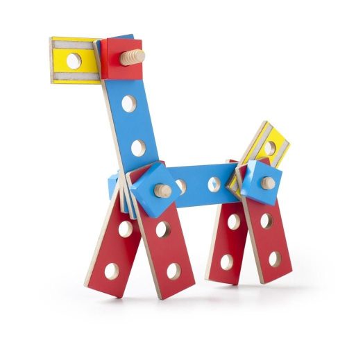 Melissa & Doug Fa készségfejlesztő játék, Barkácsasztal