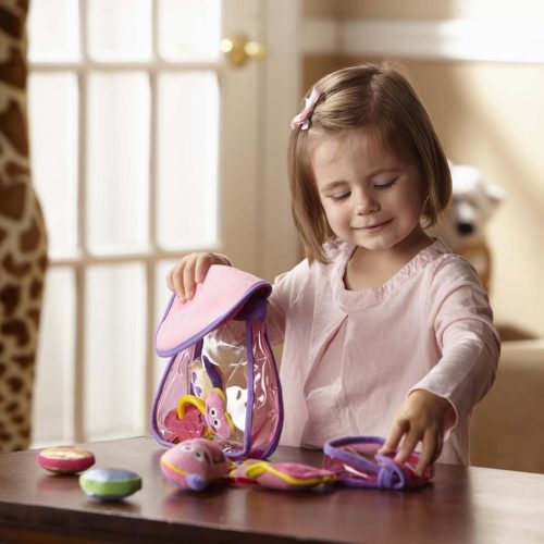 Melissa & Doug, bébi és tipegő játékok, puha retikül