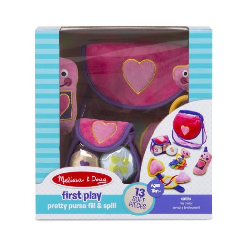 Melissa & Doug, bébi és tipegő játékok, puha retikül