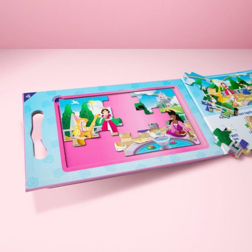 Melissa & Doug, mágneses puzzle, hercegnők