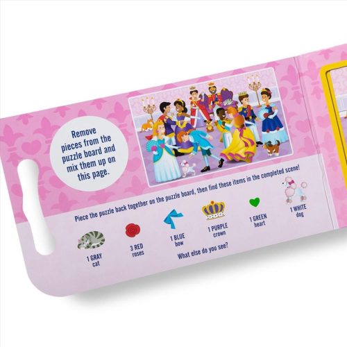 Melissa & Doug, mágneses puzzle, hercegnők