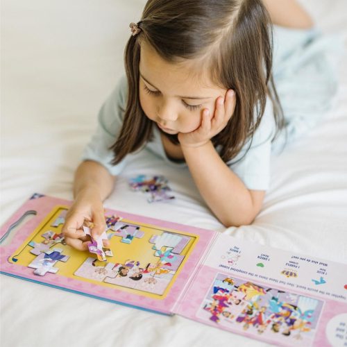 Melissa & Doug, mágneses puzzle, hercegnők