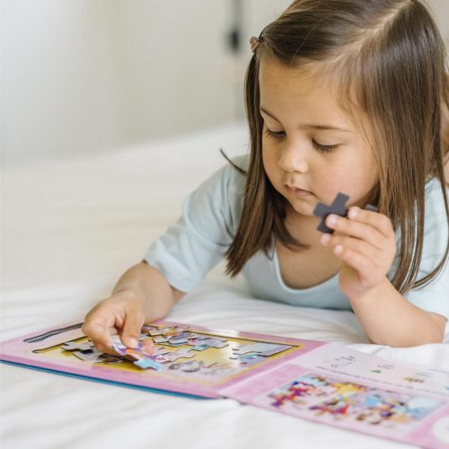 Melissa & Doug, mágneses puzzle, hercegnők