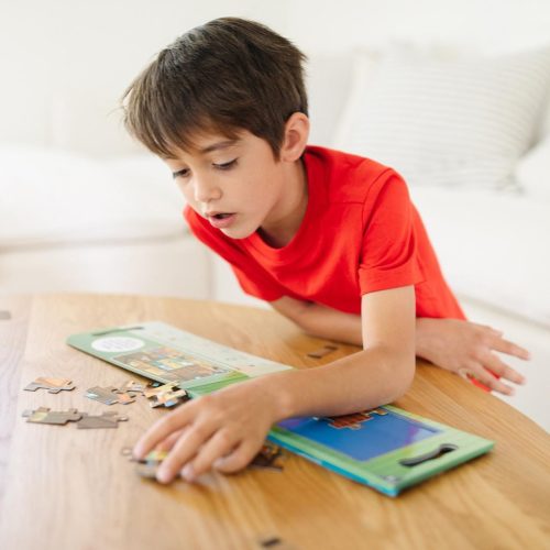 Melissa & Doug, mágneses puzzle, farm