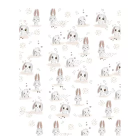 Sík pelenkázó lap 50x70 cm - nyuszis