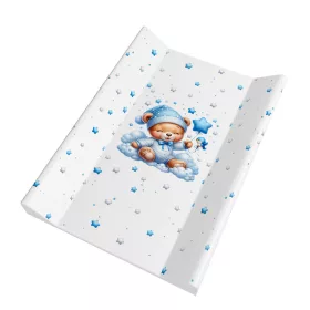 Puha pelenkázó lap 2 oldalú 50x70 cm - kék