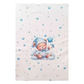 Sík pelenkázó lap 50x70 cm - kék