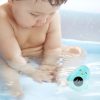 NiKiDs Bath digitális úszó vízhőmérő Pingvin menta