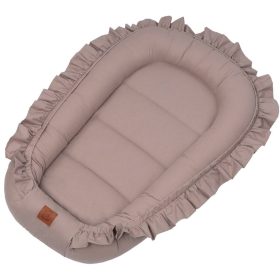 Infantilo NiKiDs pamut, fordos babafészek - kávé