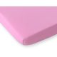 Gumis, matracvédő lepedő 60x120 cm - rózsaszín