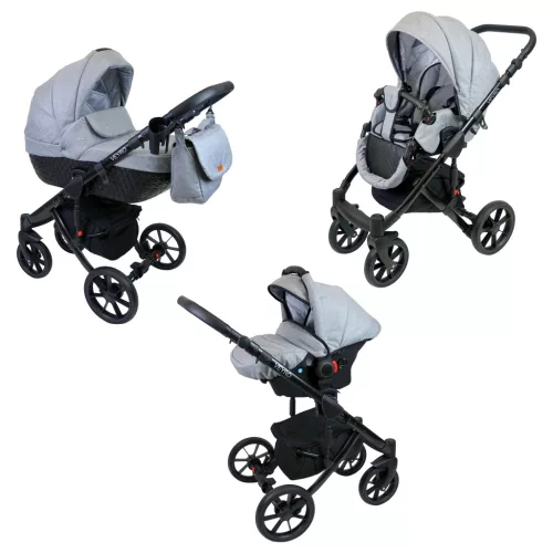 Karex Veyro 3in1 babakocsi - szürke