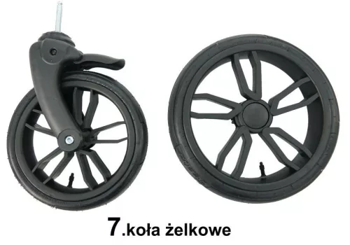 Karex VALLERO multifunkciós 3in1 babakocsi - V20 - fekete váz