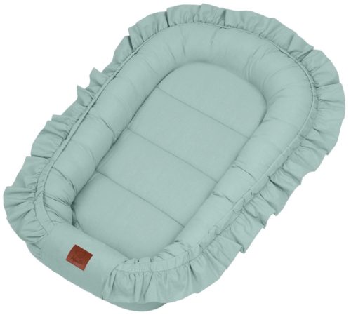 Infantilo NiKiDs pamut, fordos babafészek - zöld