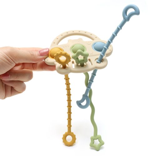 NiKiDs Montessori játék babáknak UFO Beige