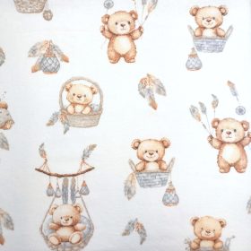 Infantilo NiKiDs flanel pelenka - Hintázó macik