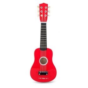 Viga 50691 Red gitár bükkfából