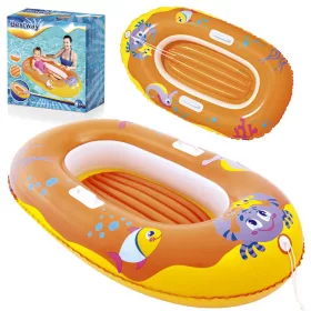   Bestway felfújható gumicsónak 119x,79 cm 3-6 éveseknek sárga
