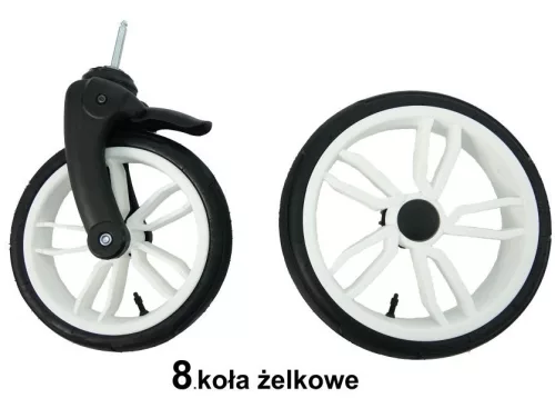 Karex VALLERO multifunkciós 3in1 babakocsi - V7 - fehér váz