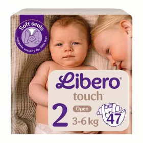 Libero Touch 2-es pelenka 3-6 kg 47 db