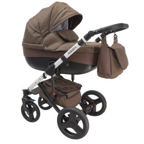 NiKiDs TWIST 3in1 babakocsi - csokoládé