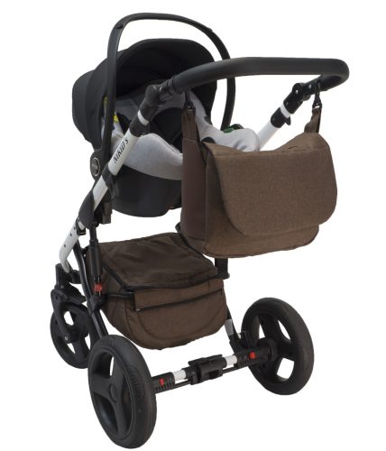 NiKiDs TWIST 3in1 babakocsi - csokoládé