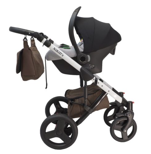 NiKiDs TWIST 3in1 babakocsi - csokoládé