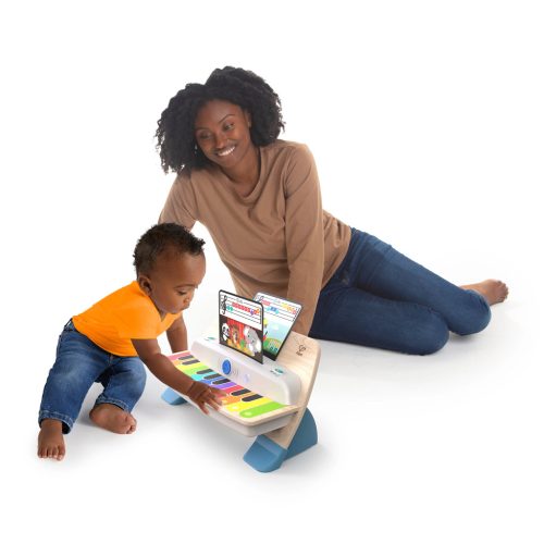 BABY EINSTEIN Fa zenélő játék zongora Together in Tune Piano Connected Magic Touch HAPE 12hó+