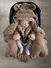 NiKiDs Infantilo Prémium babatakaró - chocolate