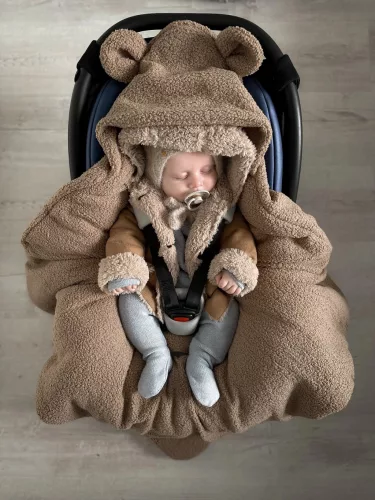 NiKiDs Infantilo Prémium babatakaró - chocolate