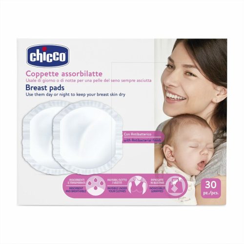 Chicco Melltartóbetét 30 db Antibakteriális felsőréteg