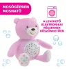 Chicco Baby Bear plüss maci projektor, vetítő és éjszakai lámpa rózsaszín