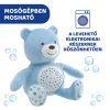 Chicco Baby Bear plüss maci projektor, vetítő és éjszakai lámpa kék