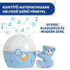 Chicco NEXT2 STARS projektoros éjszakai fény plüss macival - kék