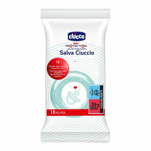 Chicco cumi,rágóka,evőeszköz,babajáték törlőkendő 16 db