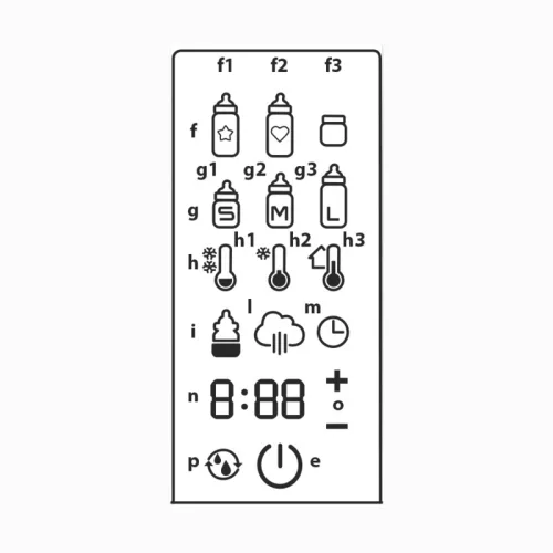 Chicco Steril-Home cumisüveg melegítő és sterilizáló - elektromos