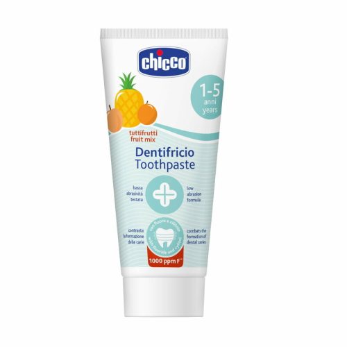 Chicco fluoridos gyerek fogkrém - Tuttifrutti - 1-5 év - 50 ml