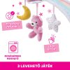 Chicco Rainbow Sky Bed játékpanel ágy fölé, pink