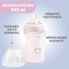 Chicco Natural Feeling 330 ml cumisüveg gyors folyású cumi 