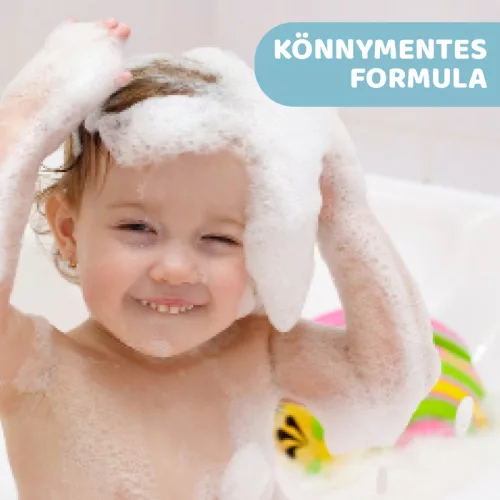 Chicco Natural Sensation sampon & fürdető – Aloe és kamilla kivonattal (500 ml)