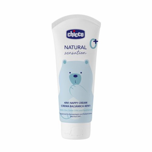 Chicco Popsikrém 4in1 illatmentes 100 ml, 10% cink-oxid Panthenol, E-vitamin